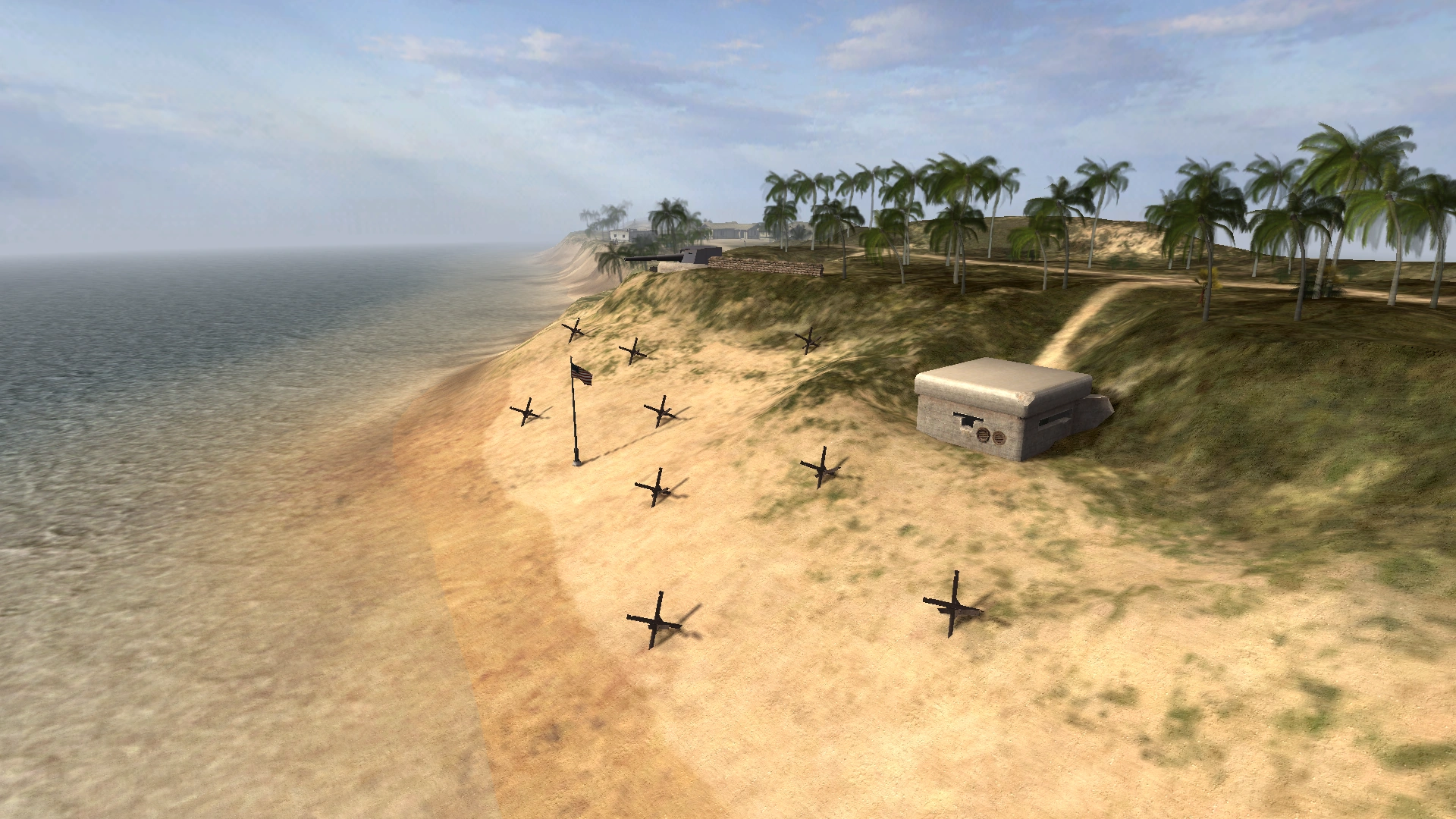 Battlefield 1942 landing beach screenshot