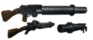 The render of the Royal machine guns.