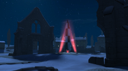 The V2 rocket on Midnight Mayhem Winter