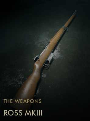 Firearms - Ross Rifle, Sniper MK III