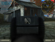 The HK21's ironsights