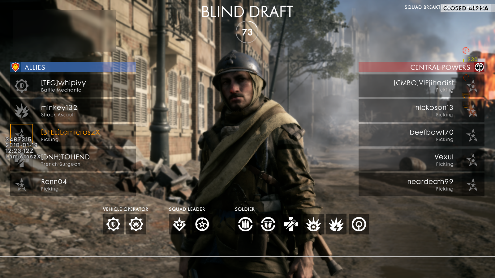 battlefield 1 loadout screen battlefield 1 loadout screen