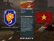 Quang Tri - 1972 pregame screen.