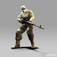 MEC Sniper with an SVD from Modern Combat.