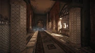 Hallway on the second floor of the palace