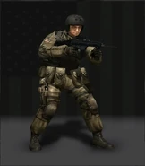 The US Navy SEAL Special Forces.