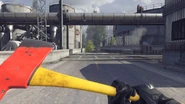 Fire Axe in first person