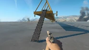 Assault Ladder in its Ramp form
