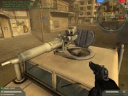 The BGM-71 TOW on a HMMWV.