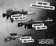 Promotional image featuring the Specialist's Tier 1 AK-74.