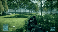 The M16's 1st Person view