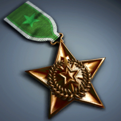 Distinguished Service achievement in Call of Duty: WWII