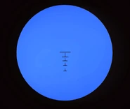 MBT LAW's aiming reticle.