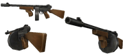 The render of the Royal super submachine guns.