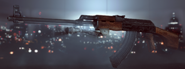 The RPK on the loadout screen