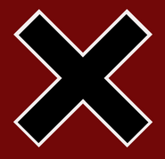 The "Red Cross", the National Army's alternate logo.