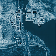 Satellite view of the map