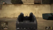 416-Carbine's view through iron sight