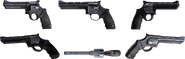 Battlefield 3 .44 Magnum Model Renders