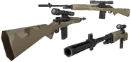 The render of the Tier 1 Elite M-21.