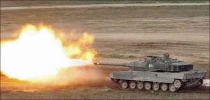 Leopard 2 Firing