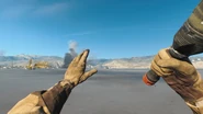 Throwing AT Grenade