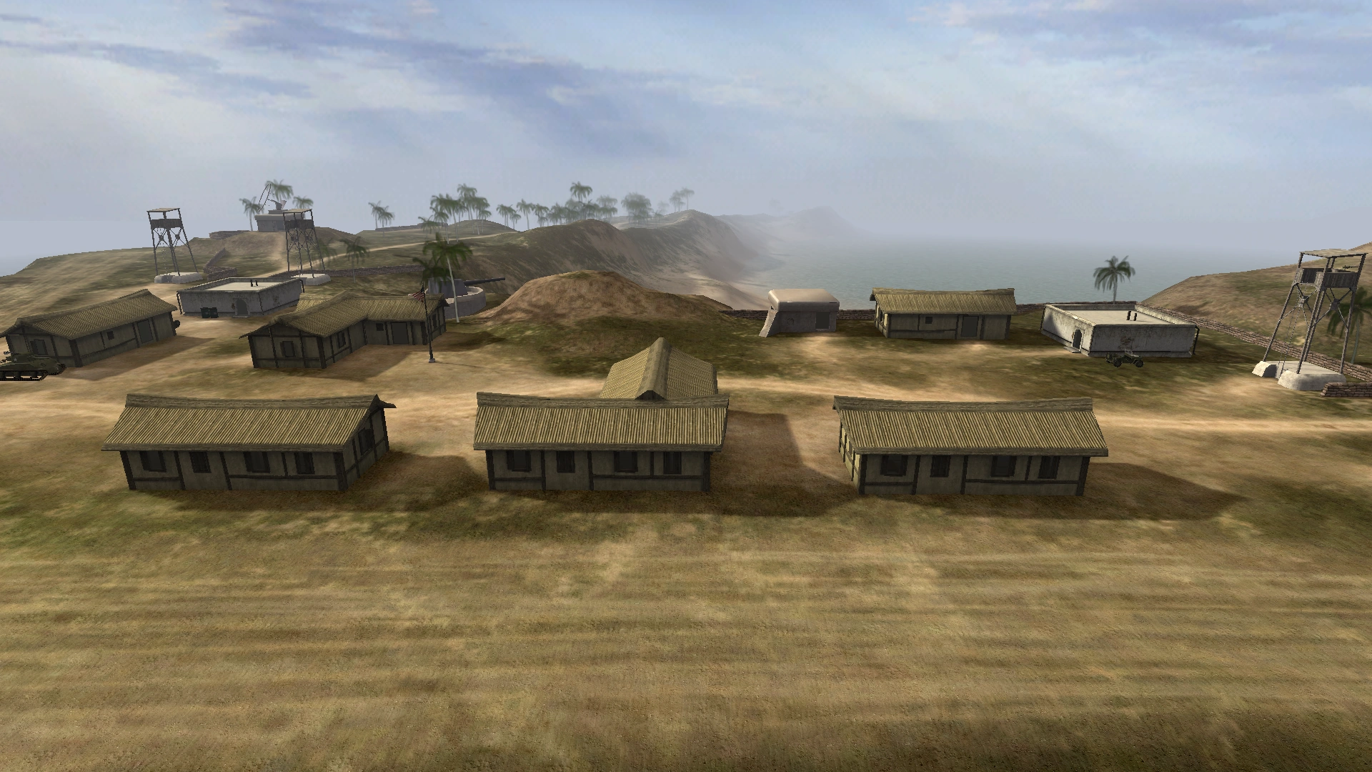 Battlefield 1942 Wake Island airfield screenshot