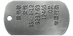 Hannah Dog Tag