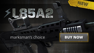 The Official L85A2 Shipment poster from the website.