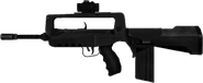 A 3D model of the FAMAS