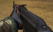 The AK-47 in Battlefield 2.