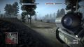 The M136 in Battlefield: Bad Company in the multiplayer map Valley Run