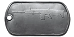 BF4 SCAR-H SV Master Dog Tag