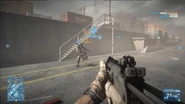 The MP7 in gameplay.