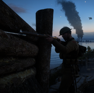 British rifleman armed with SMLE MKIII