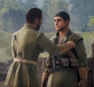 Matteo with his twin brother Luca