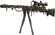 An 3D model of the M24 in Battlefield 2