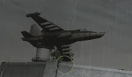 Close-up of one of the jets in the Xbox 360 version