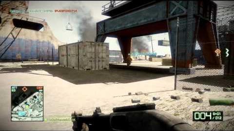 Gameplay on Arica Harbor in Rush mode as the Attackers.