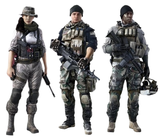 battlefield 4 characters