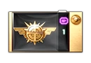 BF2142 Titan Destruction Achievement Badge Gold Front