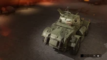 Battlefield V Staghound T17E1 Scout Turret Dressing