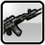 The icon for the Specialist's Tier 1 AK-74.