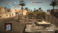 The 2T Stalker being driven in Battlefield: Bad Company at Oasis in Gold Rush