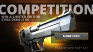 Limited edition Steel DEagle 50 promo poster
