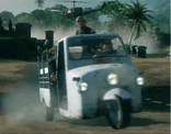 A Tuk-tuk during Operation Hastings with three players.