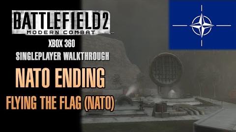 Battlefield 2 Modern Combat Walkthrough (Xbox 360) - NATO Ending - Flying The Flag