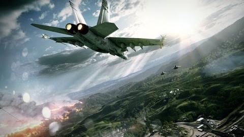 Battlefield 3 F A-18 Super Hornet Flight & Combat demonstration