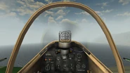Cockpit of the Spitfire