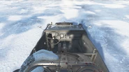 First person gunner view